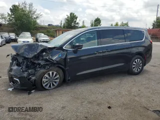 2023 Chrysler Pacifica Hybrid Touring L with VIN 2C4RC1L77PR592428, listed as a Copart auction lot 64244325 with Not provided miles and Salvage title. Bid and sale history available at DreamBid. Image 1.