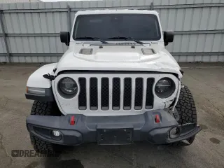 2019 Jeep Wrangler Unlimited Rubicon with VIN 1C4HJXFG6KW642011, listed as a Copart auction lot 53132185 with 67,435 mi miles and Salvage title. Bid and sale history available at DreamBid. Image 5.