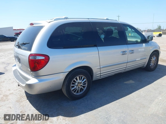 2001 Chrysler Town & Country Limited with VIN 2C8GP64L31R239744, listed as a IAAI auction lot 42224015 with 195,671 mi miles and . Bid and sale history available at DreamBid. Image 4.