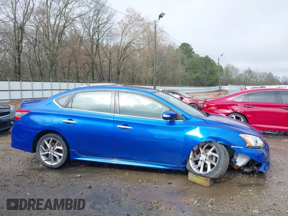 2015 Nissan Sentra SR with VIN 3N1AB7AP1FY305575, listed as a IAAI auction lot 41579764 with 96,506 mi miles and . Bid and sale history available at DreamBid. Image 14.