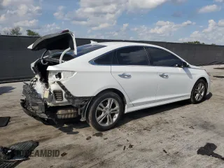 2018 Hyundai Sonata Sport with VIN 5NPE34AF3JH670704, listed as a Copart auction lot 51283555 with 87,811 mi miles and Salvage Title. Bid and sale history available at carsss.com. Image 3.