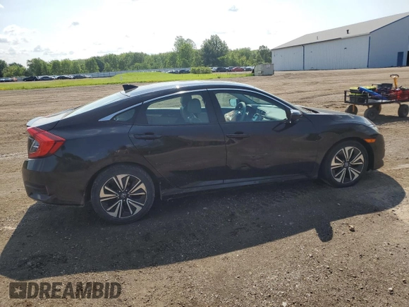 2016 Honda Civic EX-L z VIN 19XFC1F70GE002599, wystawiony jako Copart lot #60424185 z przebiegiem 113 707 mil mil oraz Szkoda całkowita • Salvage title. Historia ofert i sprzedaży dostępna na DreamBid. Obrazek 3.