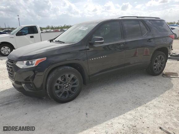 2020 Chevrolet Traverse RS with VIN 1GNERJKW7LJ302801, listed as a Copart auction lot 47486015 with 60,787 mi miles and Salvage Title. Bid and sale history available at carsss.com. Image 1.