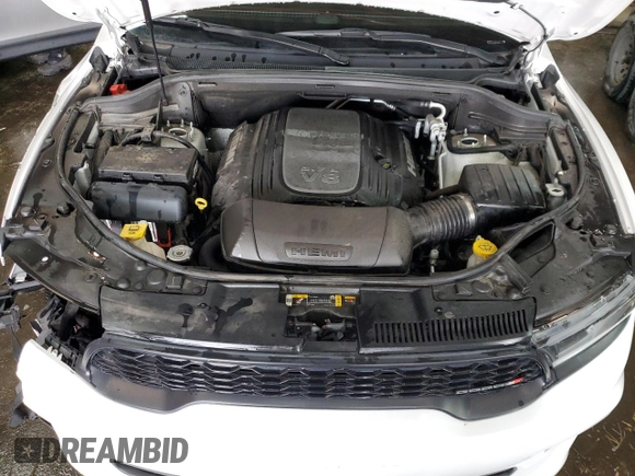 2022 Dodge Durango R/T with VIN 1C4SDJCT9NC195532, listed as a Copart auction lot 45151035 with 32,987 mi miles and Salvage title. Bid and sale history available at DreamBid. Image 12.