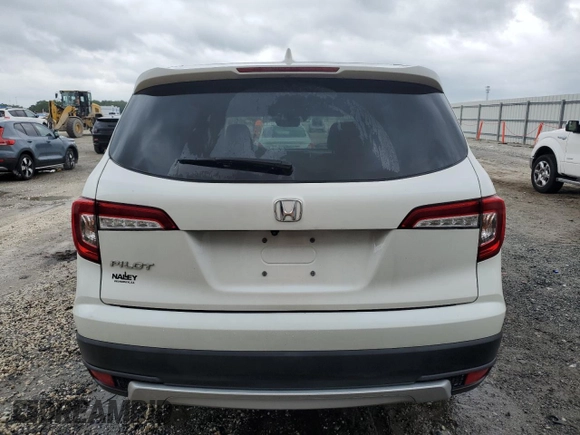 2019 Honda Pilot EX-L with VIN 5FNYF5H46KB039119, listed as a Copart auction lot 69801854 with 48,470 mi miles and Salvage title. Bid and sale history available at DreamBid. Image 6.