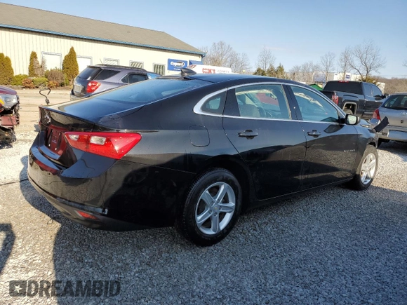 2022 Chevrolet Malibu LS with VIN 1G1ZB5ST6NF213716, listed as a Copart auction lot 47243705 with 46,593 mi miles and Non Repairable. Bid and sale history available at DreamBid. Image 3.