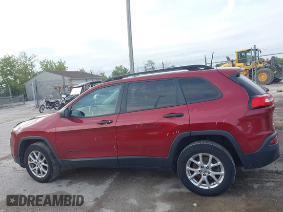 2016 Jeep Cherokee Sport z VIN 1C4PJMAB6GW210810, wystawiony jako IAAI lot #42681813 z przebiegiem 99 792 mil mil oraz . Historia ofert i sprzedaży dostępna na DreamBid. Obrazek 14.