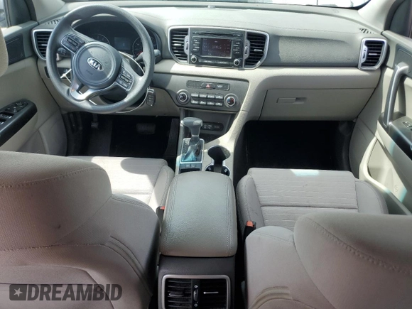 2018 Kia Sportage LX with VIN KNDPM3AC9J7345520, listed as a Copart auction lot 55182585 with 97,942 mi miles and Clean Title. Bid and sale history available at DreamBid. Image 8.