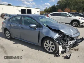2024 Toyota Corolla LE with VIN 5YFB4MDE2RP124347, listed as a Copart auction lot 78605474 with 17,324 mi miles and Salvage Title. Bid and sale history available at carsss.com. Image 4.