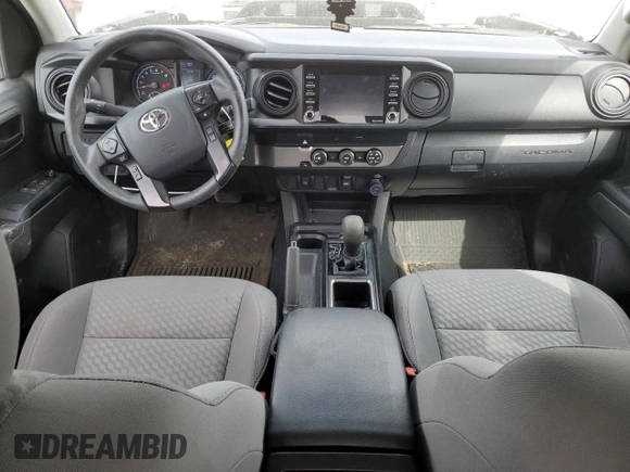 2023 Toyota Tacoma SR with VIN 3TYRX5GN9PT089239, listed as a Copart auction lot 56184205 with 13,653 mi miles and Salvage title. Bid and sale history available at DreamBid. Image 8.
