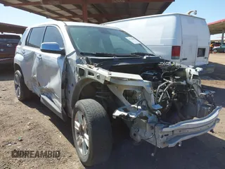 2012 GMC Terrain SLE-1 with VIN 2GKFLREK4C6350344, listed as a IAAI auction lot 41761000 with 1 mi miles. Bid and sale history available at carsss.com. Image 1.