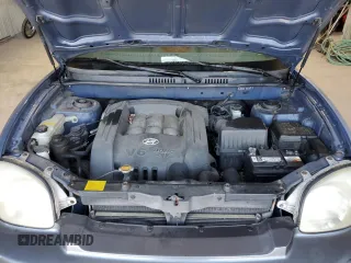 2003 Hyundai Santa Fe GLS with VIN KM8SC73D23U373492, listed as a Copart auction lot 75107684 with 205,655 mi miles and Salvage Title. Bid and sale history available at carsss.com. Image 12.