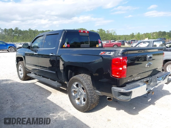 2015 Chevrolet Silverado 1500 LTZ with VIN 3GCUKSEC7FG145504, listed as a IAAI auction lot 41999825 with 206,560 mi miles and . Bid and sale history available at DreamBid. Image 3.