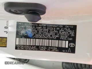 2010 Toyota Prius II with VIN JTDKN3DU5A0159753, listed as a Copart auction lot 50806824 with 132,958 mi miles and Salvage Title. Bid and sale history available at carsss.com. Image 14.