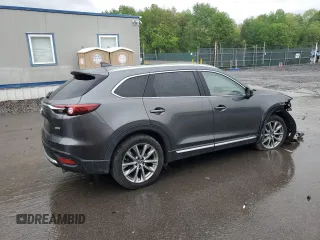 2019 Mazda CX-9 Signature with VIN JM3TCBEY6K0331528, listed as a Copart auction lot 56384485 with 47,700 mi miles and Salvage title. Bid and sale history available at DreamBid. Image 3.