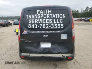 2015 Ford Transit Connect Wagon Titanium with VIN NM0GE9G75F1202422, listed as a Copart auction lot 71294044 with 182,846 mi miles and Clean Title. Bid and sale history available at carsss.com. Image 6.