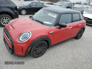 2022 MINI Hardtop 4 Door Cooper S with VIN WMW53DK08N2P96345, listed as a Copart auction lot 45502984 with 26,354 mi miles and Salvage title. Bid and sale history available at DreamBid. Image 1.