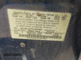 2007 Nissan Sentra 2.0 with VIN 3N1AB61E97L609583, listed as a IAAI auction lot 39568264 with 183,606 mi miles and . Bid and sale history available at DreamBid. Image 9.
