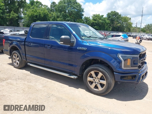 2018 Ford F-150 XL with VIN 1FTEW1CP9JKC48708, listed as a IAAI auction lot 42625137 with 209,479 mi miles and . Bid and sale history available at DreamBid. Image 1.