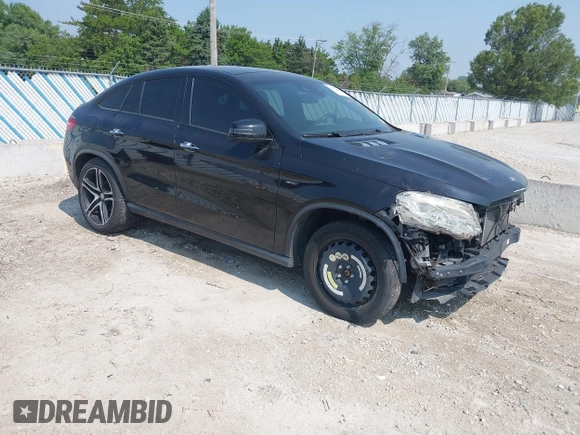 2016 Mercedes-Benz GLE 450 AMG with VIN 4JGED6EB9GA038611, listed as a IAAI auction lot 42472959 with 109,905 mi miles and . Bid and sale history available at DreamBid. Image 1.