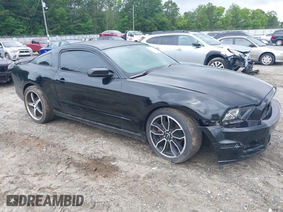 2014 Ford Mustang V6 with VIN 1ZVBP8AM3E5244110, listed as a IAAI auction lot 42383221 with 102,625 mi miles and . Bid and sale history available at DreamBid. Image 1.