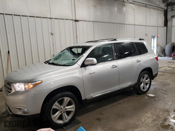 2012 Toyota Highlander Limited with VIN 5TDDK3EHXCS154339, listed as a Copart auction lot 51834175 with 152,092 mi miles and Non Repairable. Bid and sale history available at carsss.com. Image 1.