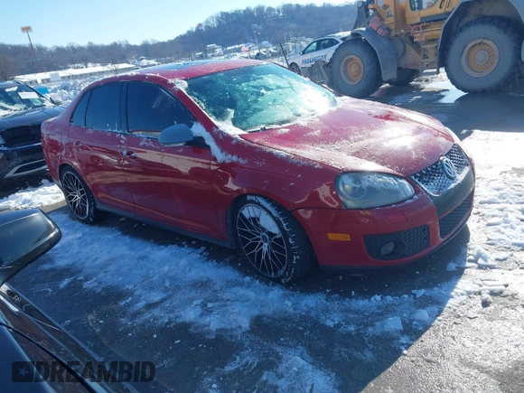 2006 Volkswagen Jetta Sedan GLI 2.0L Turbo with VIN 3VWXJ71K26M705843, listed as a IAAI auction lot 41267817 with 249,722 mi miles. Bid and sale history available at carsss.com. Image 1.
