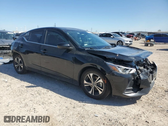 2023 Nissan Sentra SV with VIN 3N1AB8CV1PY226135, listed as a Copart auction lot 52168125 with 63,393 mi miles and Salvage Title. Bid and sale history available at DreamBid. Image 4.