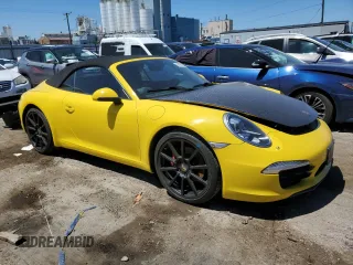 2012 Porsche 911 991 Carrera with VIN WP0CA2A96CS140582, listed as a Copart auction lot 58090164 with 80,447 mi miles and Salvage Title. Bid and sale history available at carsss.com. Image 4.