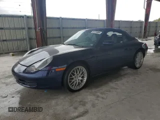 2001 Porsche 911 with VIN WP0CA29961S653641, listed as a Copart auction lot 87375084 with 116,300 mi miles and Salvage Title. Bid and sale history available at DreamBid. Image 1.