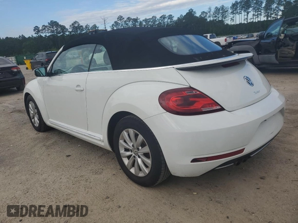 2018 Volkswagen Beetle S with VIN 3VW5DAATXJM514636, listed as a Copart auction lot 56629085 with 84,983 mi miles and Salvage title. Bid and sale history available at DreamBid. Image 2.