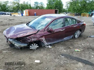 2015 Honda Accord EX-L с VIN 1HGCR2F80FA188373, выставлен на аукционе Copart как лот 55404475 с пробегом 130 961 миль миль и Списание • Salvage title. История ставок и продаж доступна на DreamBid. Изображение 1.