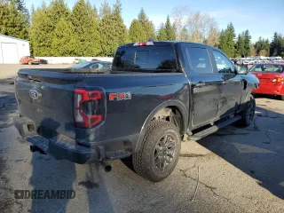 2024 Ford Ranger XLT with VIN 1FTER4HH2RLE26605, listed as a Copart auction lot 87441114 with 6,731 mi miles and Salvage Title. Bid and sale history available at carsss.com. Image 3.
