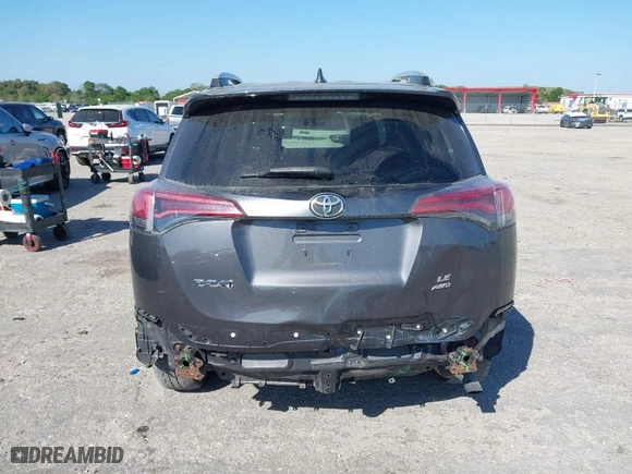 2016 Toyota RAV4 LE with VIN 2T3BFREV6GW423557, listed as a IAAI auction lot 41780385 with 53,194 mi miles. Bid and sale history available at carsss.com. Image 6.