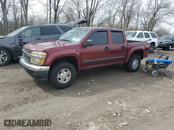 2008 Chevrolet Colorado z VIN 1GCDT43E388189487, wystawiony jako Copart lot #51434345 z przebiegiem 390 382 mil mil oraz Czysty tytuł • Clean title. Historia ofert i sprzedaży dostępna na DreamBid. Obrazek 1.