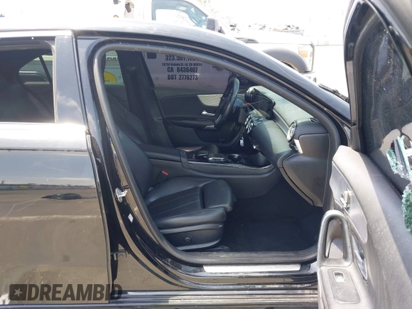 2021 Mercedes-Benz A 220 with VIN W1K3G4EBXMJ275424, listed as a IAAI auction lot 42575180 with 99,729 mi miles and . Bid and sale history available at DreamBid. Image 5.