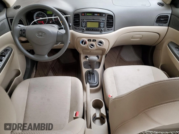 2009 Hyundai Accent Auto GLS with VIN KMHCN46C89U339954, listed as a Copart auction lot 49013765 with 112,720 mi miles and Salvage Title. Bid and sale history available at carsss.com. Image 8.