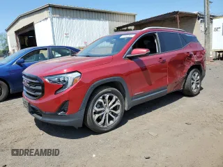 2020 GMC Terrain SLT z VIN 3GKALVEX2LL244727, wystawiony jako Copart lot #61595805 z przebiegiem 61 928 mil mil oraz Szkoda całkowita • Salvage title. Historia ofert i sprzedaży dostępna na DreamBid. Obrazek 1.
