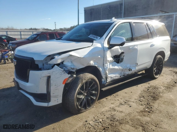 2024 Cadillac Escalade 4WD Sport Platinum with VIN 1GYS4GKL1RR347918, listed as a Copart auction lot 83556094 with 0 mi miles and Salvage Title. Bid and sale history available at carsss.com. Image 1.