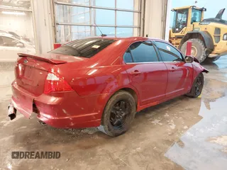 2010 Ford Fusion SE with VIN 3FAHP0HA9AR122939, listed as a IAAI auction lot 41917757 with 173,202 mi miles. Bid and sale history available at carsss.com. Image 4.