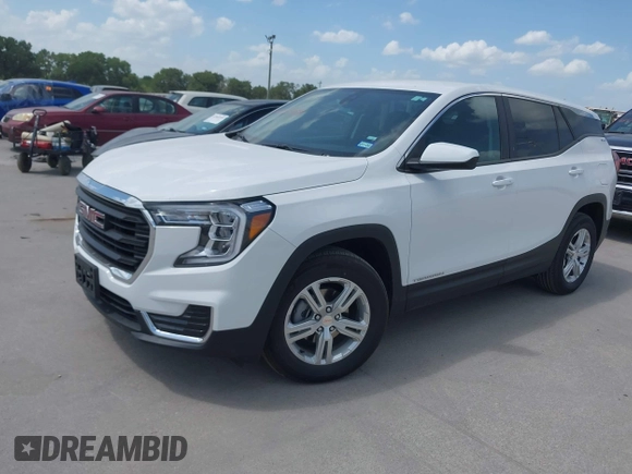 2024 GMC Terrain SLE with VIN 3GKALMEG3RL272197, listed as a IAAI auction lot 42550868 with 15,611 mi miles and . Bid and sale history available at DreamBid. Image 17.
