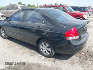 2009 Kia Spectra EX with VIN KNAFE222695594452, listed as a IAAI auction lot 42262174 with 177,254 mi miles and . Bid and sale history available at DreamBid. Image 3.
