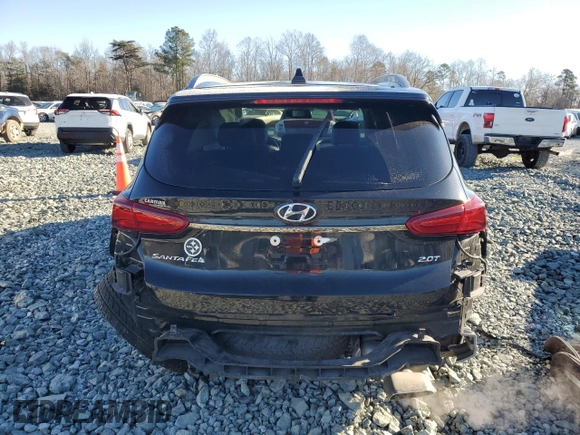 2019 Hyundai Santa Fe Ultimate with VIN 5NMS53AA2KH050937, listed as a Copart auction lot 87272074 with 40,286 mi miles and Salvage Title. Bid and sale history available at carsss.com. Image 6.