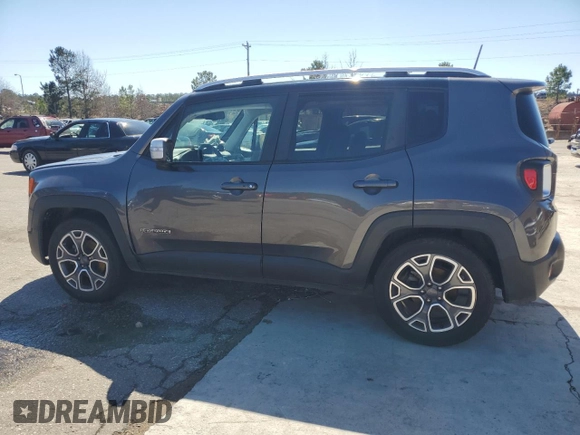 2018 Jeep Renegade Limited with VIN ZACCJADB7JPH56786, listed as a Copart auction lot 48423375 with 85,964 mi miles and Salvage title. Bid and sale history available at DreamBid. Image 2.