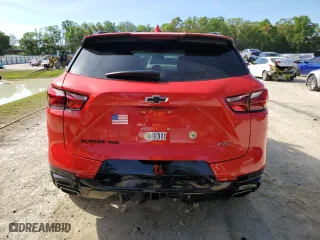2019 Chevrolet Blazer RS with VIN 3GNKBJRS7KS702896, listed as a Copart auction lot 50388665 with 62,190 mi miles and Salvage Title. Bid and sale history available at carsss.com. Image 6.