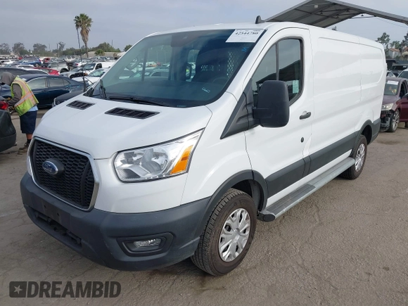 2021 Ford Transit Cargo with VIN 1FTBR1Y85MKA69355, listed as a IAAI auction lot 42544780 with 33,288 mi miles and . Bid and sale history available at DreamBid. Image 17.