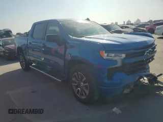 2024 Chevrolet Silverado 1500 RST with VIN 1GCUDEE8XRZ208610, listed as a Copart auction lot 52831005 with 0 mi miles and Salvage Title. Bid and sale history available at carsss.com. Image 4.
