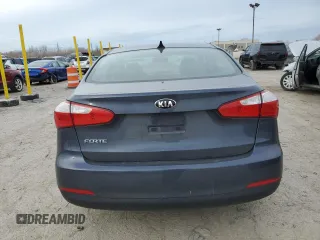 2016 Kia Forte LX with VIN KNAFK4A62G5567870, listed as a Copart auction lot 47580195 with 105,100 mi miles and Clean Title. Bid and sale history available at carsss.com. Image 6.