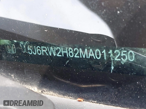 2021 Honda CR-V EX-L z VIN 5J6RW2H82MA011250, wystawiony jako IAAI lot #42120440 z przebiegiem 29 955 mil mil oraz . Historia ofert i sprzedaży dostępna na DreamBid. Obrazek 9.
