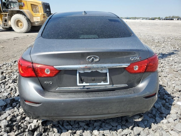 2017 Infiniti Q50 Red Sport 400 z VIN JN1FV7AR4HM870617, wystawiony jako Copart lot #52702345 z przebiegiem 61 824 mil mil oraz Czysty tytuł • Clean title. Historia ofert i sprzedaży dostępna na DreamBid. Obrazek 6.